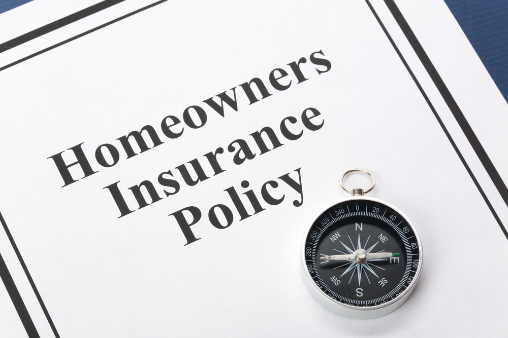Homeowners insurance policy with compass