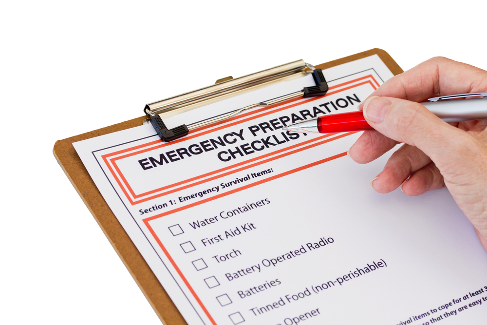 Disaster checklist