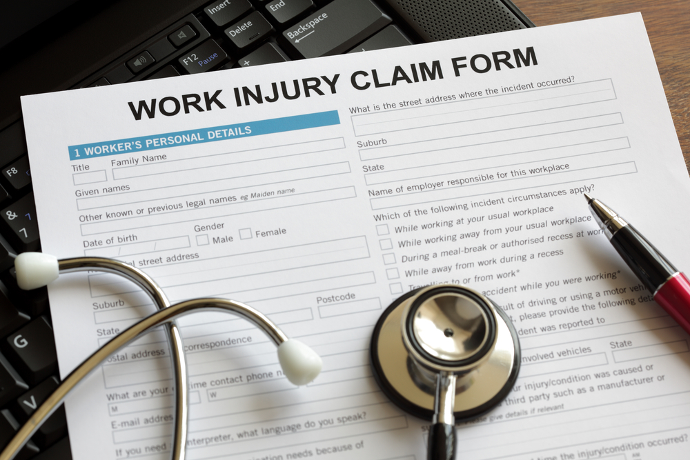 Workers' comp claim form