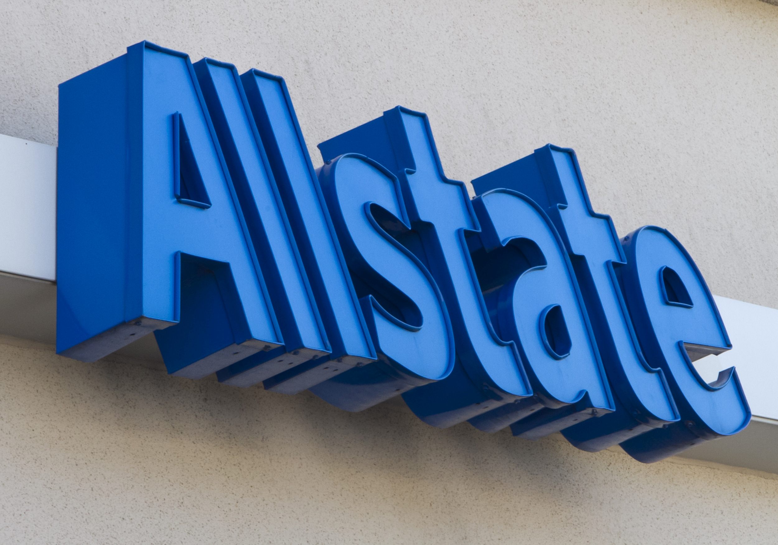 Allstate insurance sign on building