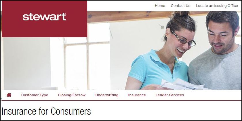 Stewart Information Services website screenshot