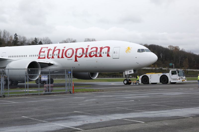 Ethiopian Airlines jet