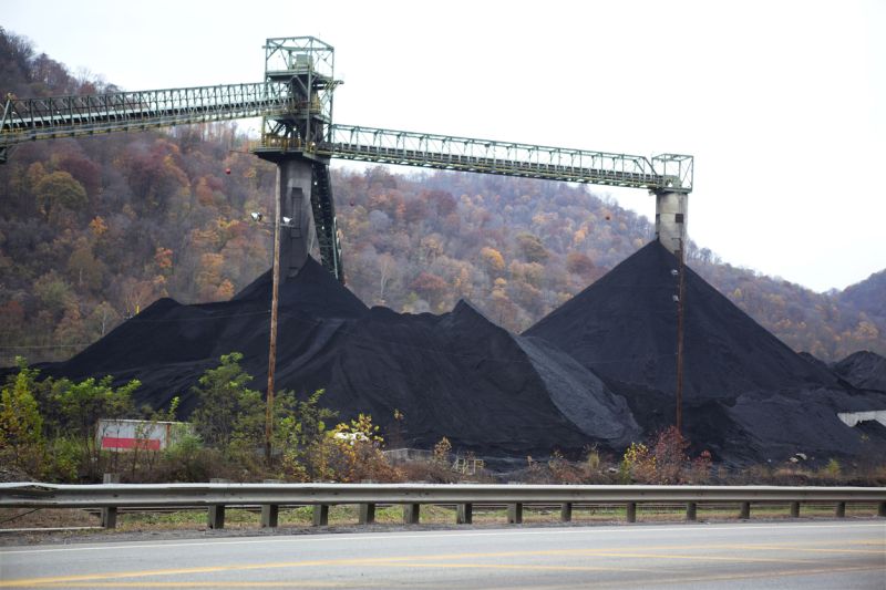 Coal mine in West Virginia