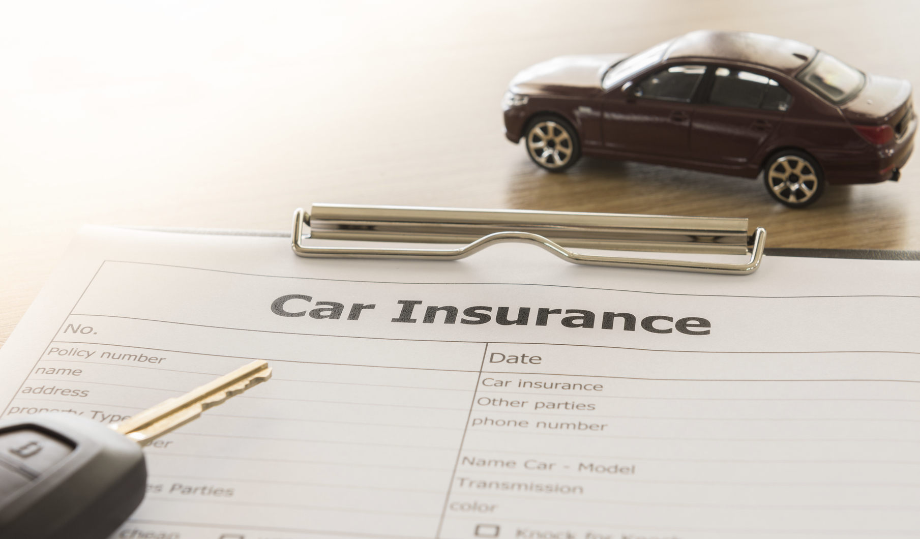 Auto insurance claim