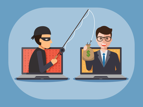 Hacker looting company money