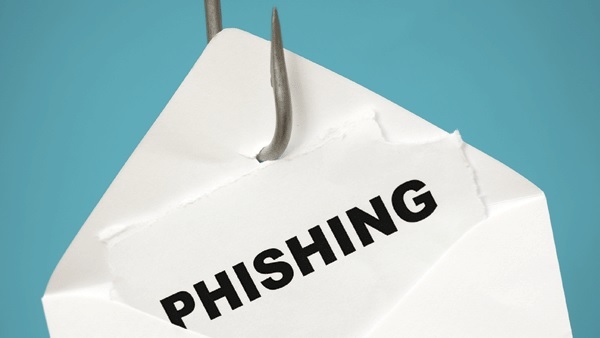 phishing with hook and envelope
