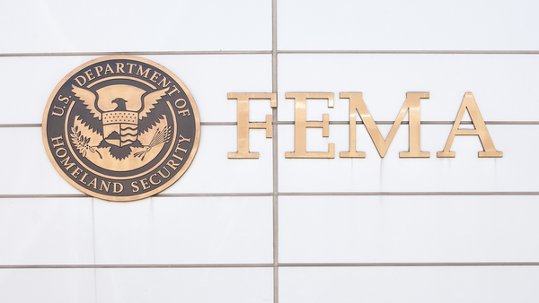 Sign in front of the Federal Emergency Management Agency Headquarters in Washington, D.C. (Mark Van Scyoc/Shutterstock.com)
