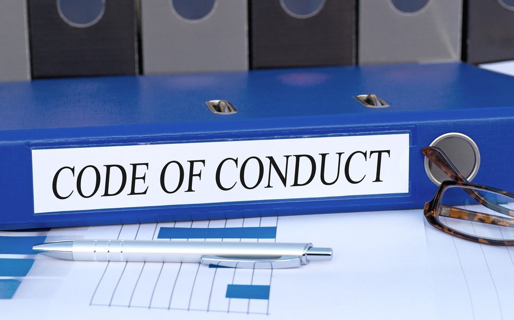 Code of Conduct notebook
